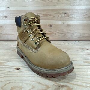 Timberland 6 Inch Waterproof Boots 
# 12709
Youth Boy’s Size 3 M 
Wheat Buc
